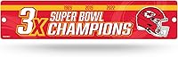Vista 5 de Rico Industries All Sports Champions Plastic 4" x 16" Street Sign