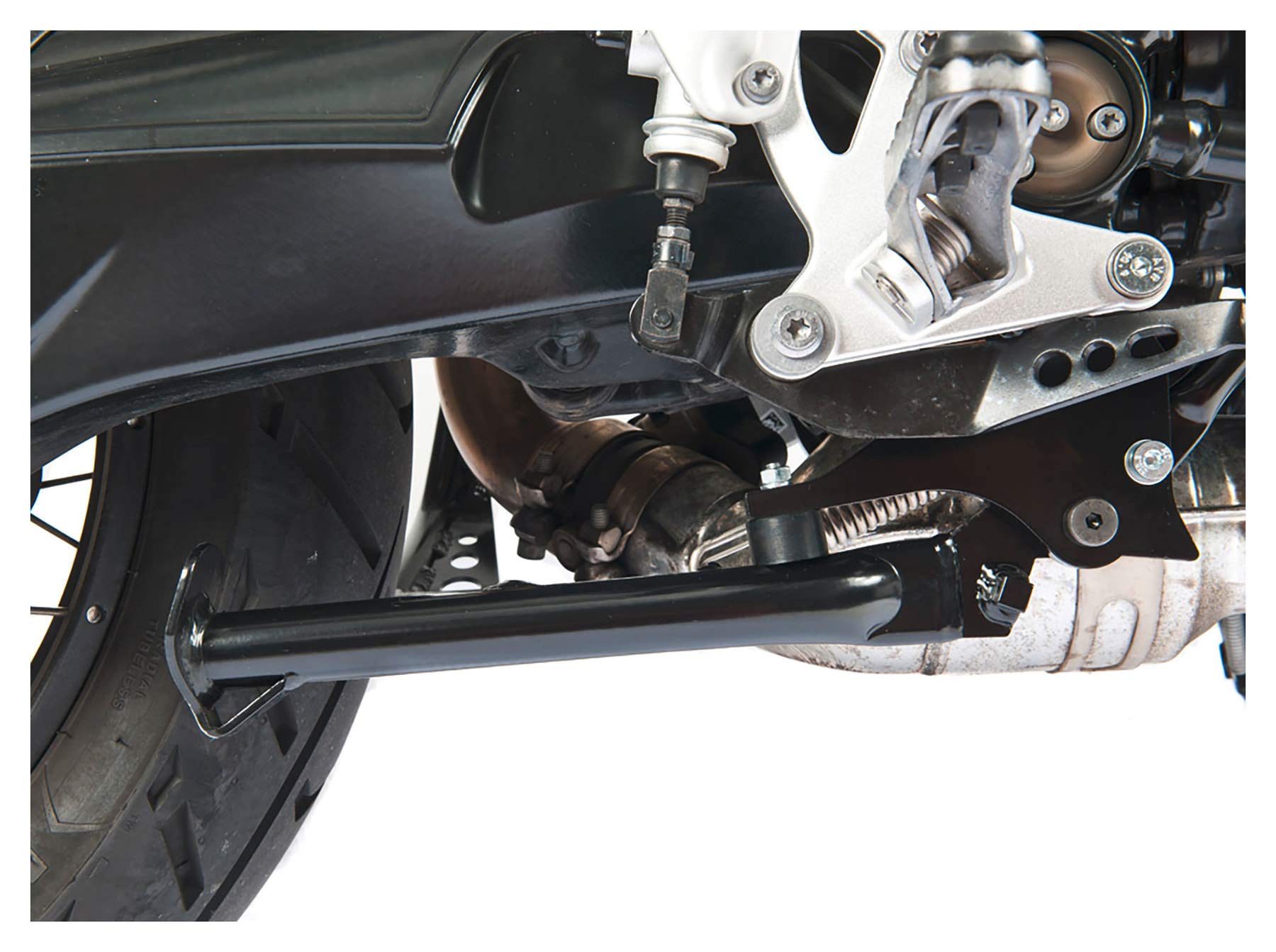 Moto in alluminio Cavalletto Piastra di Estensione Lato Del