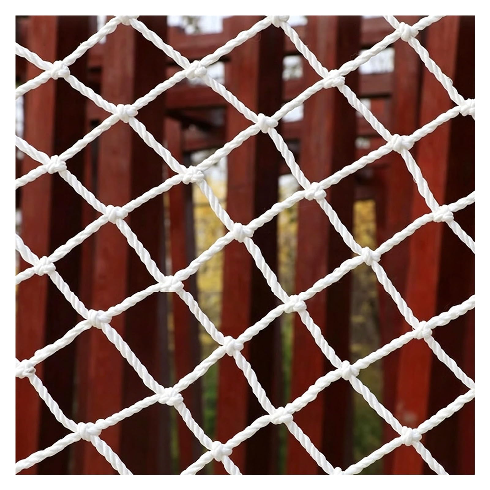 Trellis Netting Versatile Yard Rope Net Pea Netting Windows Tunnels Stair Railings Lofts Football Pitches(2x5m/6.56x16.4ft)