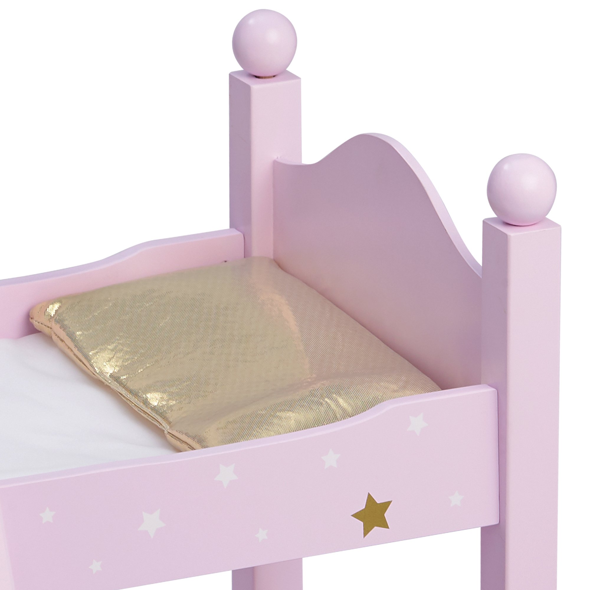 Litera de muñeca con Accesorios Juguete de Madera Olivias World TD-0095AP