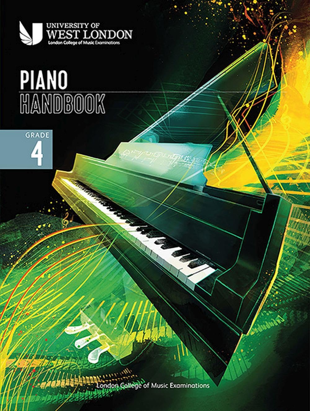 Piano Handbook - Grade 4 (2021-2024) | Intermediate Piano Sheet Music and Study Guide for Students | Complete Exam Preparation Book with Pieces, Practice Notes, Technical Work and Aural Tests