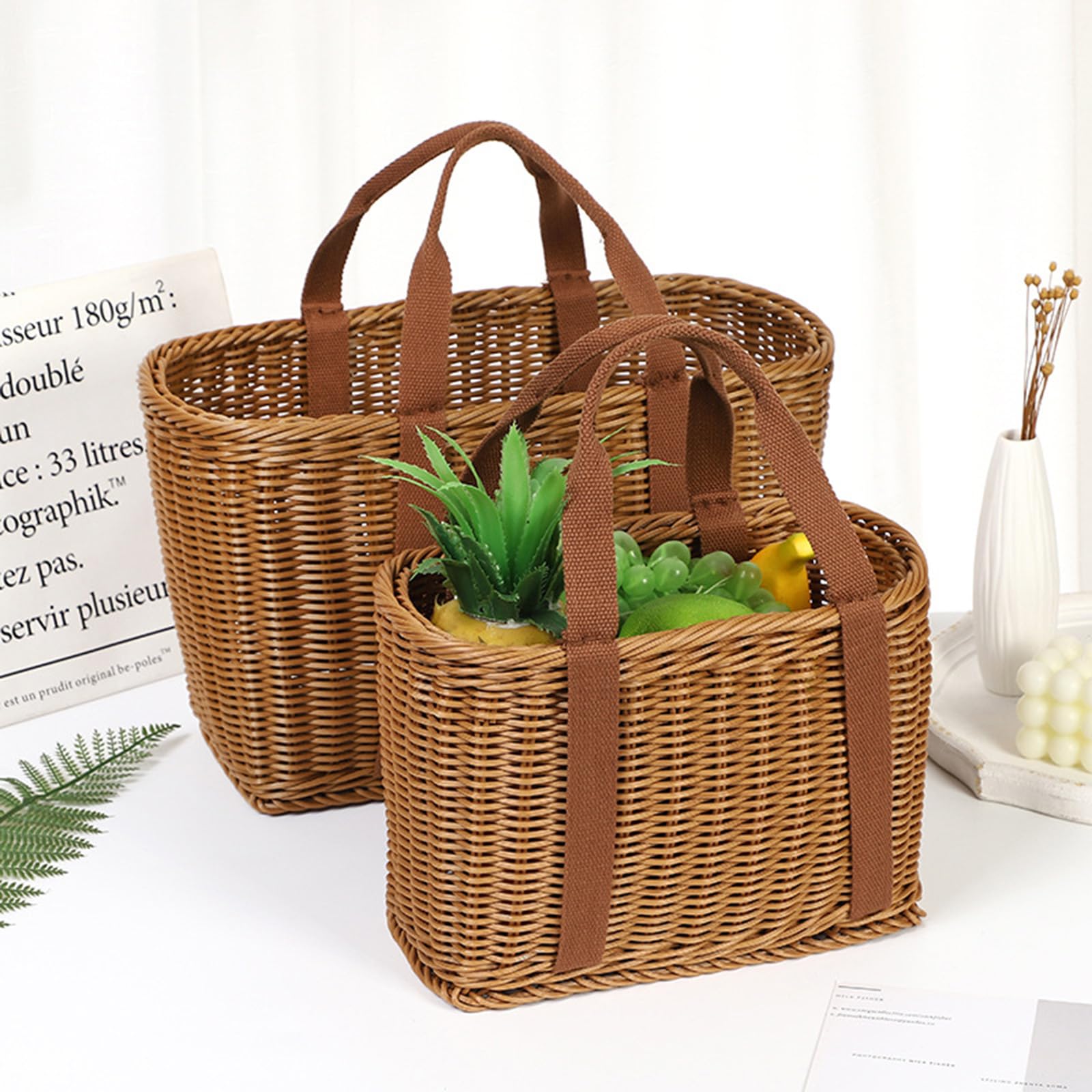 Cesta de vino con asa para los amantes del vino, perfecta para picnics y bodas, colección elegante para todas las ocasiones, incluye asa práctica