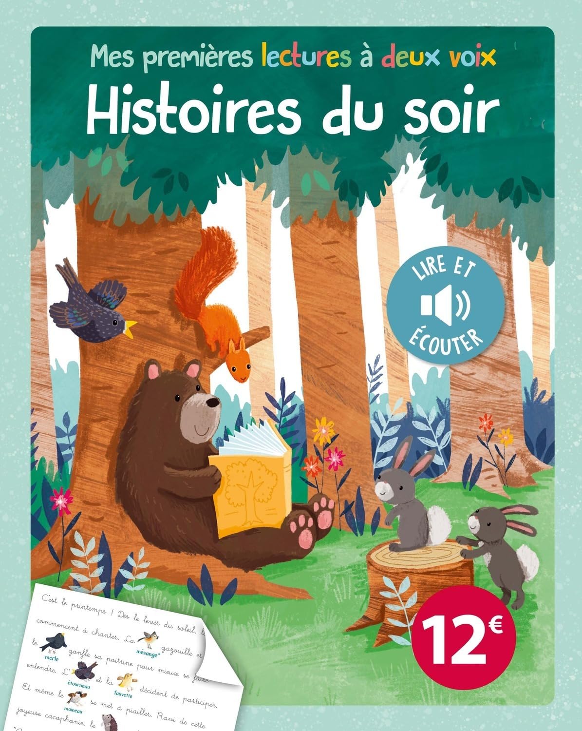 Mes premieres lectures à deux voix - histoires du soir