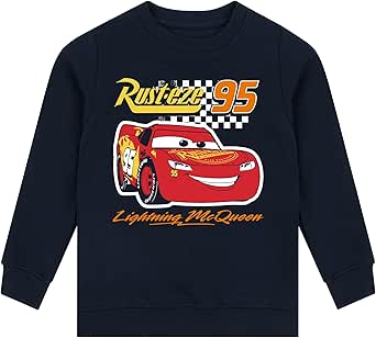 Niño Disney Pixar Cars Lightning McQueen Conjunto De Sudadera