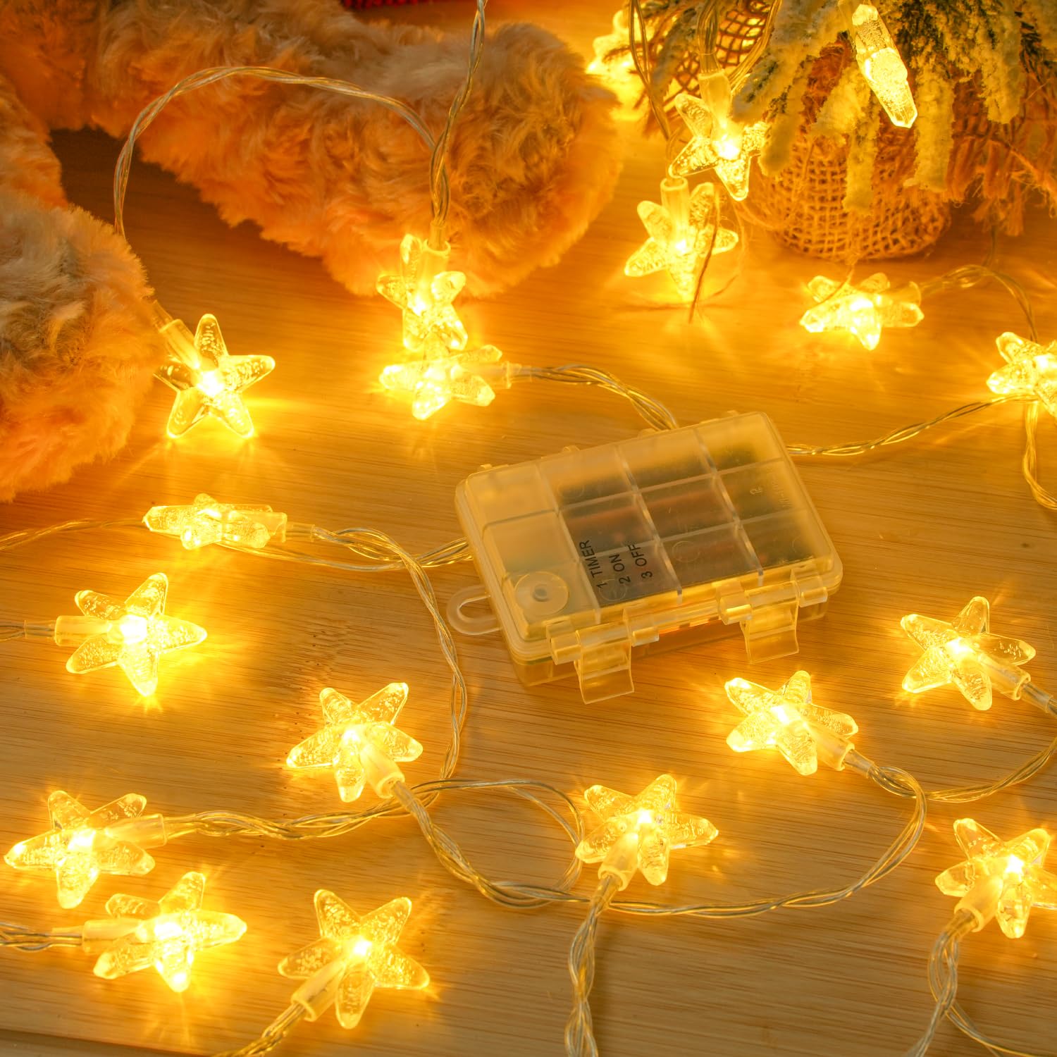 Dalugo Christmas Fairy Lights Battery Operated Ip65 Waterproof 6m 40 |  Desertcart Seychelles, image size:1500x1500