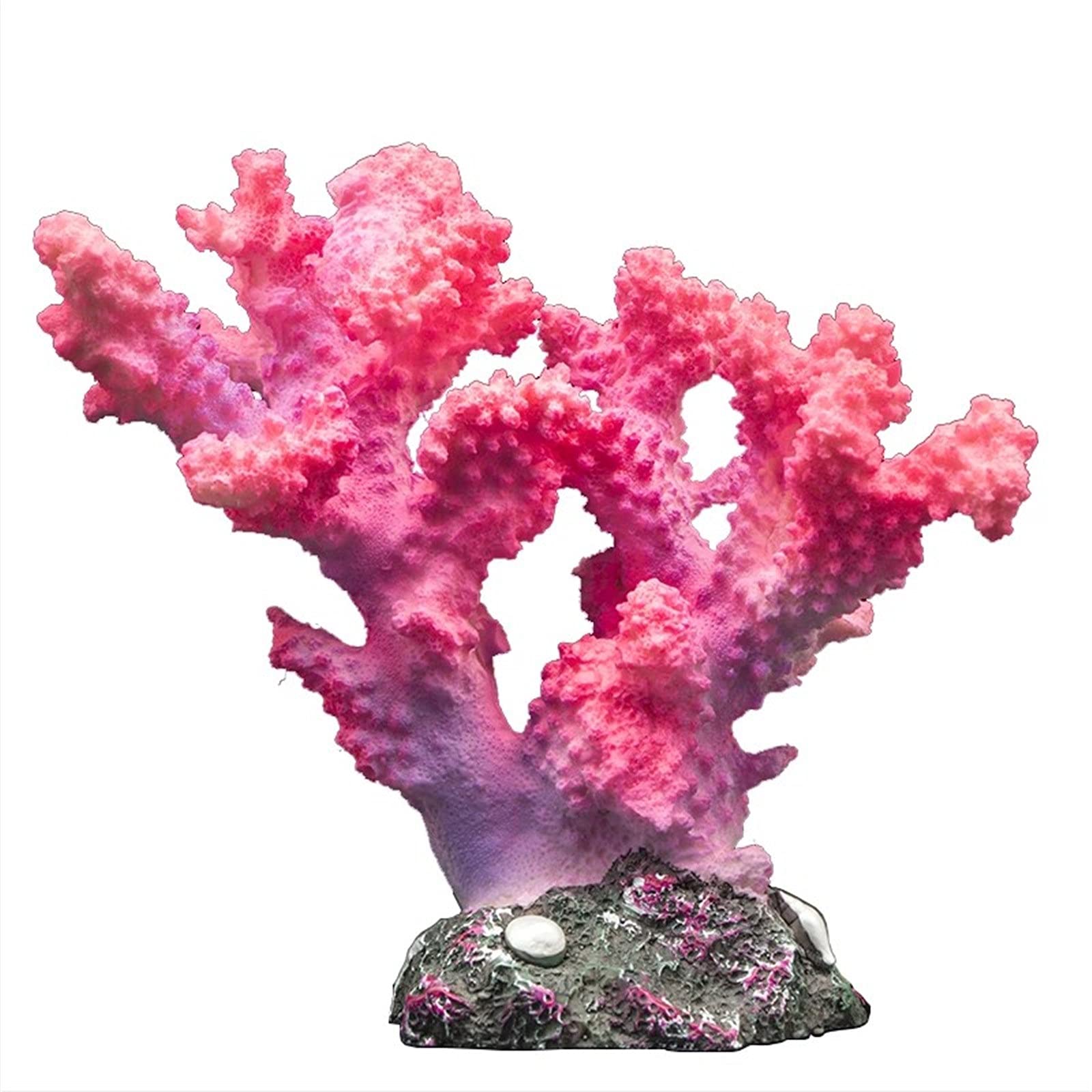 Decorazioni per acquari, decorazioni per acquari, decorazioni per acquari, decorazioni per acquari in resina per piccoli pesci (colore : rosa)