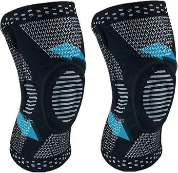 Amazon Lishang 膝サポーター スポーツ全般 両ひざ用 医療用 保温 痛み 登山 男女左右兼用 3d立体編み シリコン滑り止め 伸縮性 通気性抜群 筋肉保護 高齢者 日常生活 怪我防止 膝保護 ランニング バレーボール アウトドア ひざサポーター サポート 1枚入り Lishang