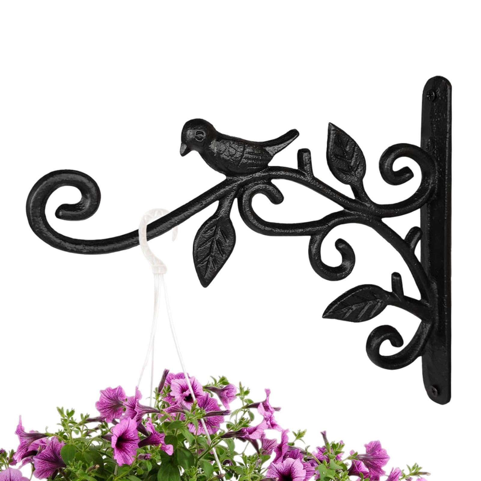 Forte capacité de charge pour ce support robuste pour plantes mural