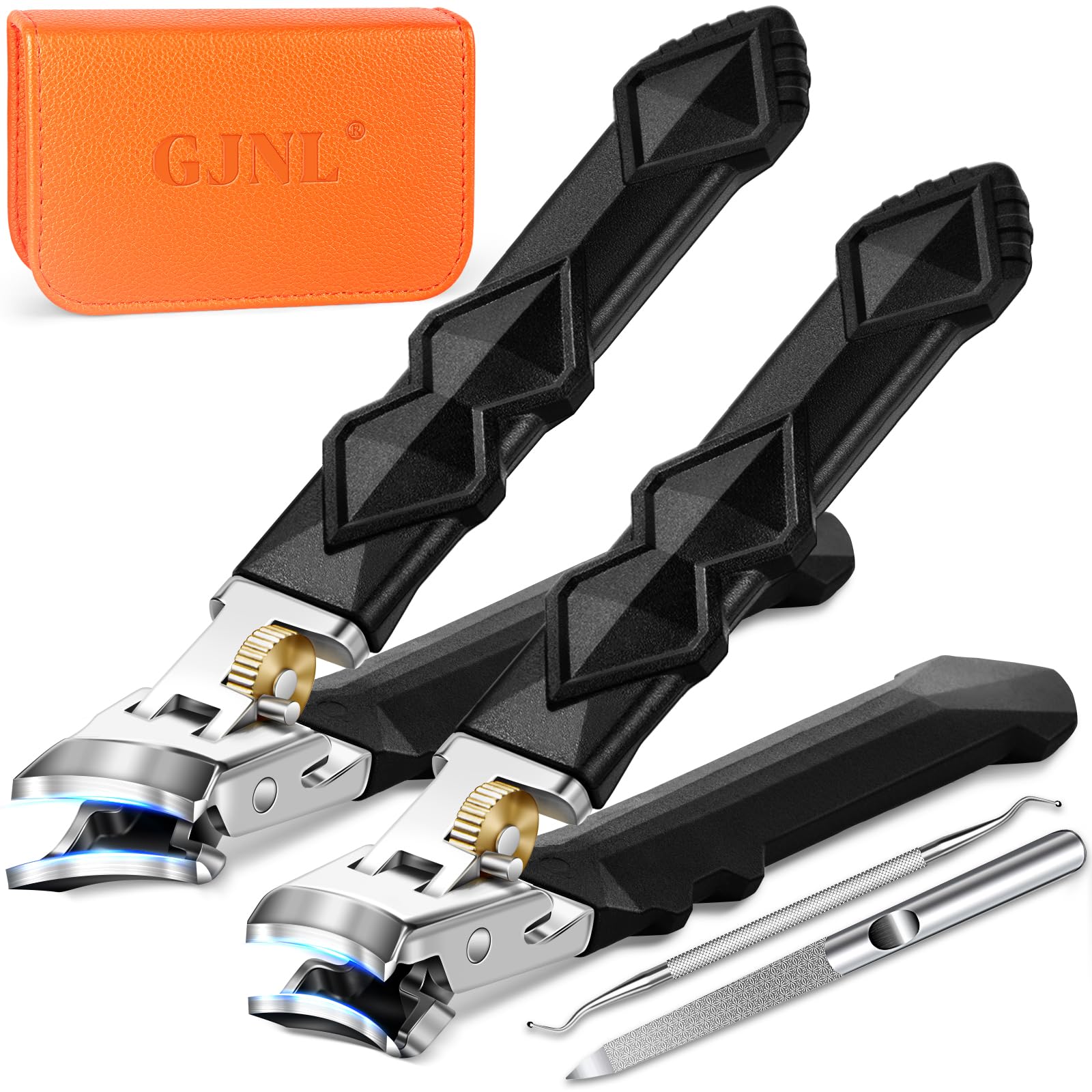 2026 Toenail Clippers for Thick Toenails Wide Jaw Opening Toe Nail Clippers for Men Heavy Duty Ingrown Toenail