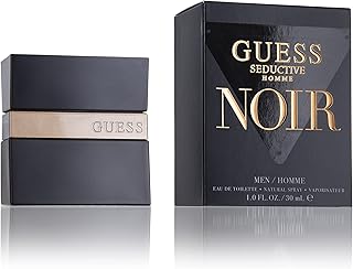 GUESS Seductive Noir for Men Eau de Toilette, 1 Fl Oz