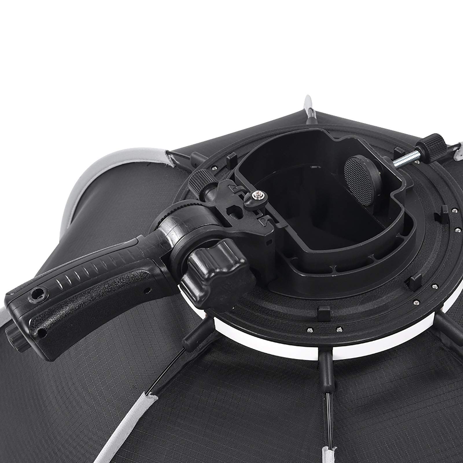 Zunate KS65 Przenośny Dyfuzor Oświetlenia Fotograficznego Softbox, Profesjonalna Składana Latarka Softbox 65 Cm z torbą do Przechowywania na latarkę do Aparatu prędkość światła