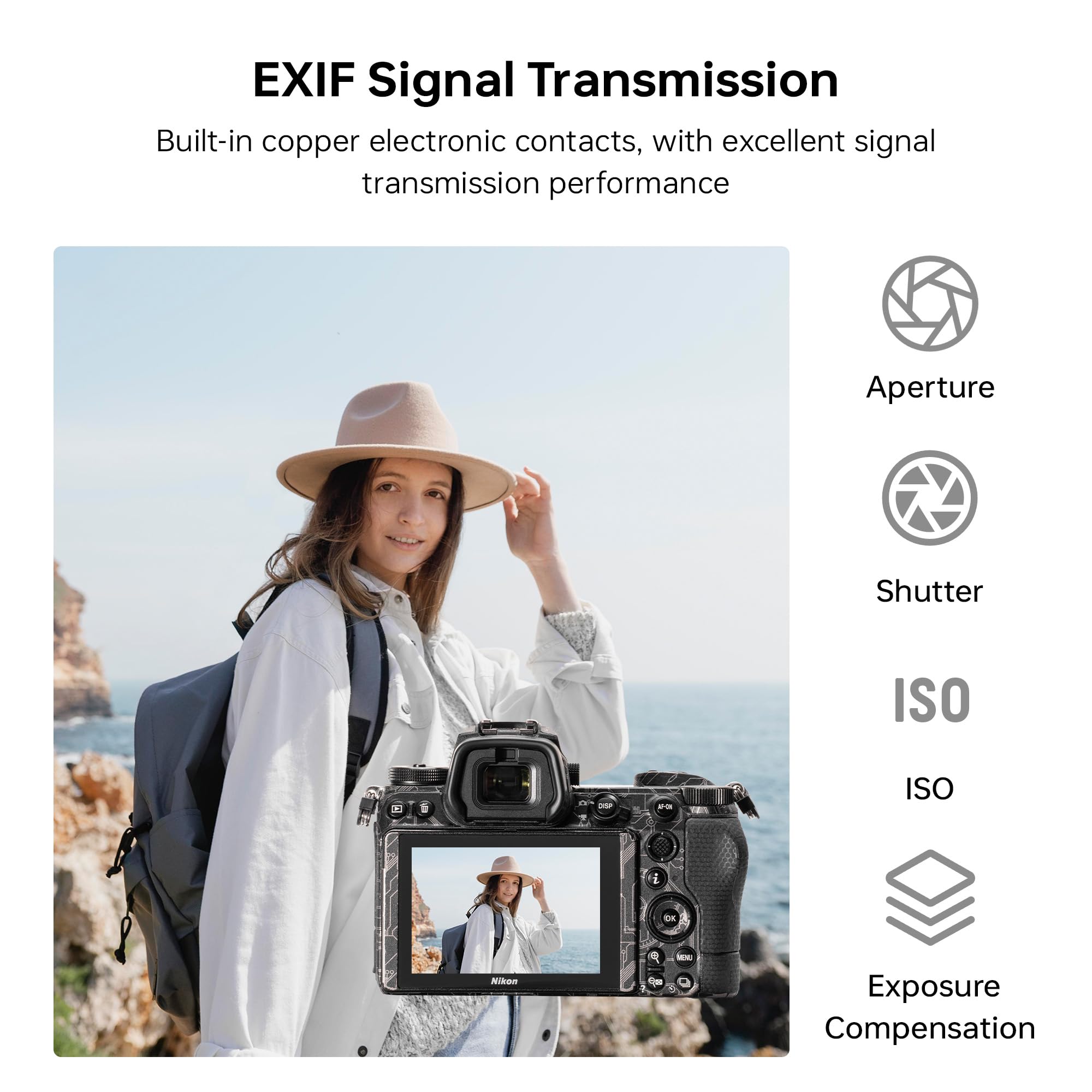 VILTROX E-Z Objektivadapter Autofokus Konverter für Nikon Z Mount Z5 Z50 Z6 Z6II Z7 Z7II Zfc spiegellose Kameras