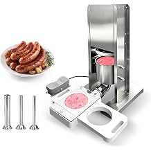Commercial Electric Sausage filler Stuffer Machine with Foot Pedal 2L