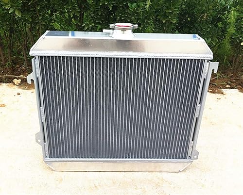 Miniatura 3 de Radiador de aluminio de 3 núcleos para NISSAN Datsun Stanza 620 L20B 1975-1979 1976 1977 1978 MT + ventilador