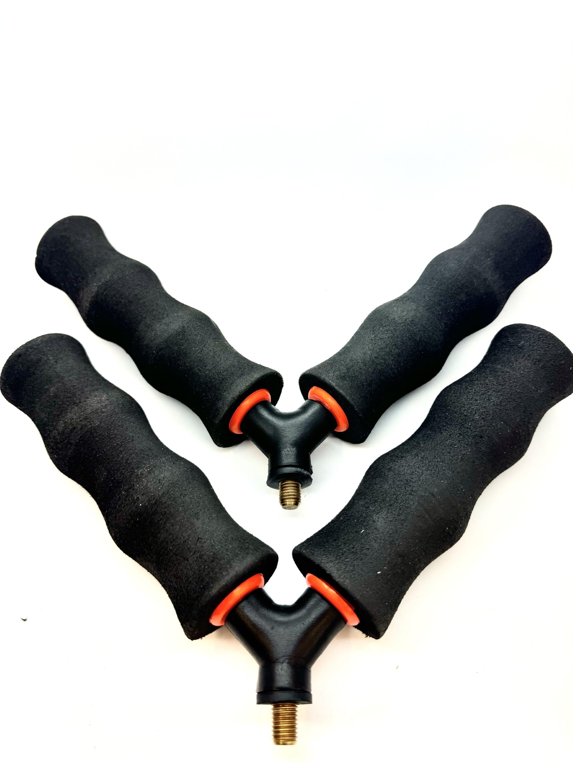 Pole Roller Rest Fishing Tackle Rod Pole Holder Carp Coarse fishing (2, extra large)