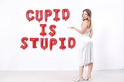 Miniatura 3 de XOXO LOVE - Globos de papel de aluminio rosa y rojo de 16 pulgadas (XOXOLOVE) (cereza oso)