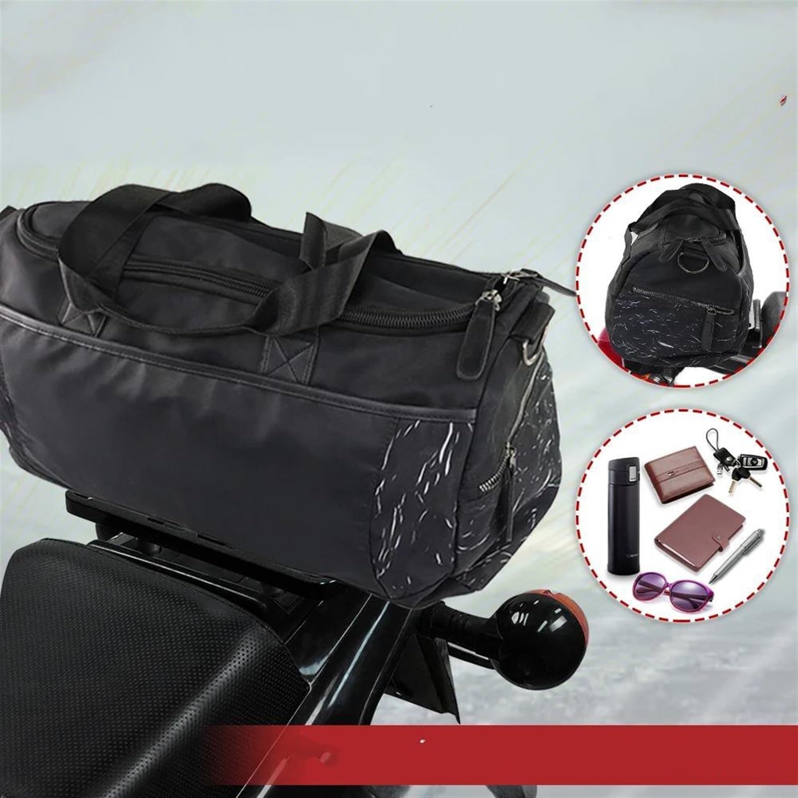 Staffa di Supporto Portapacchi Posteriore per Moto Portapacchi Portapacchi Portapacchi Kit Portapacchi per Y&amaha per Tricker XG250 2003-2016