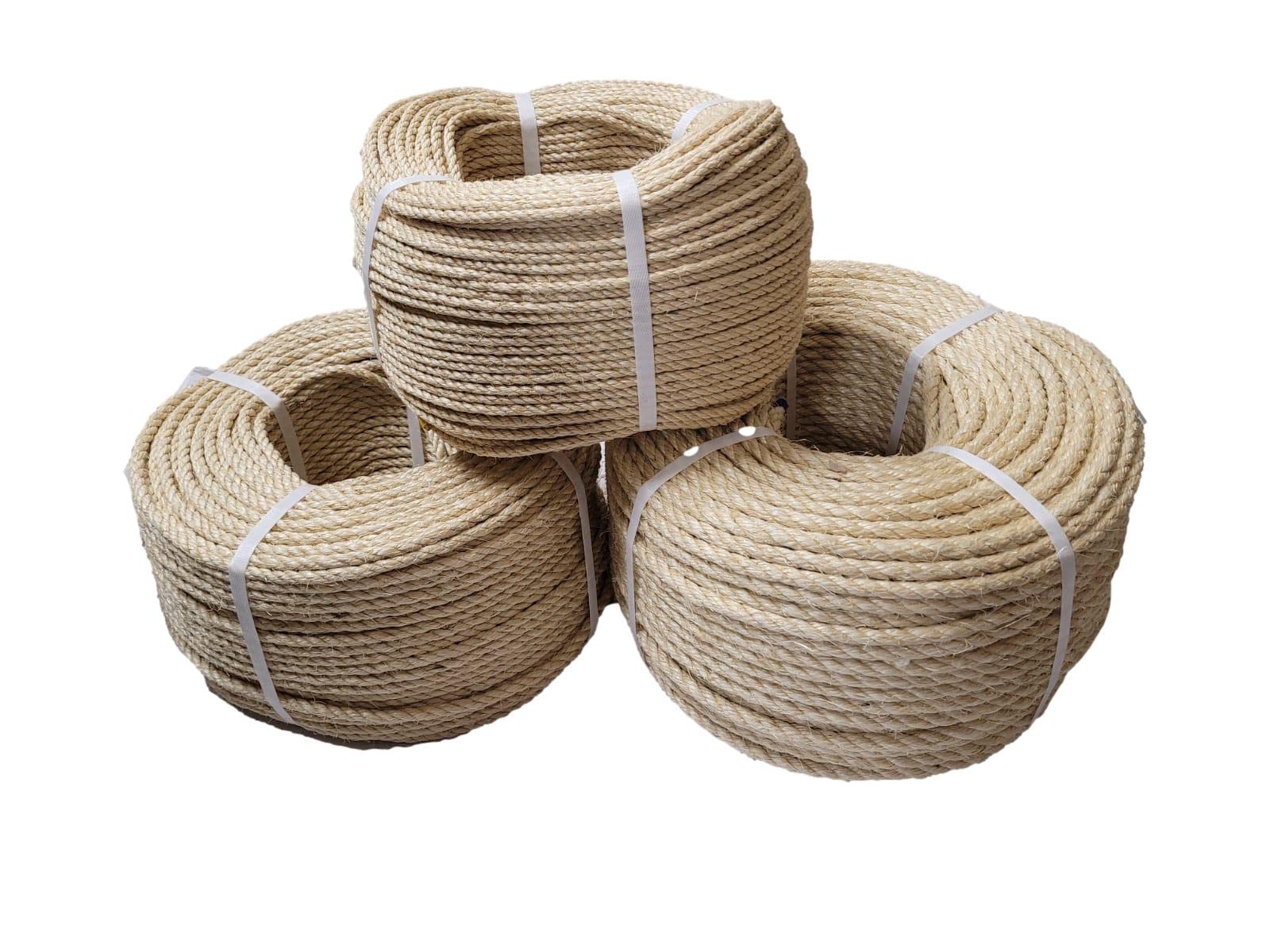 8mm Diameter Natural Sisal Rope - Cat Scratching Post - Choose Length - Agriculture - Pets (20)