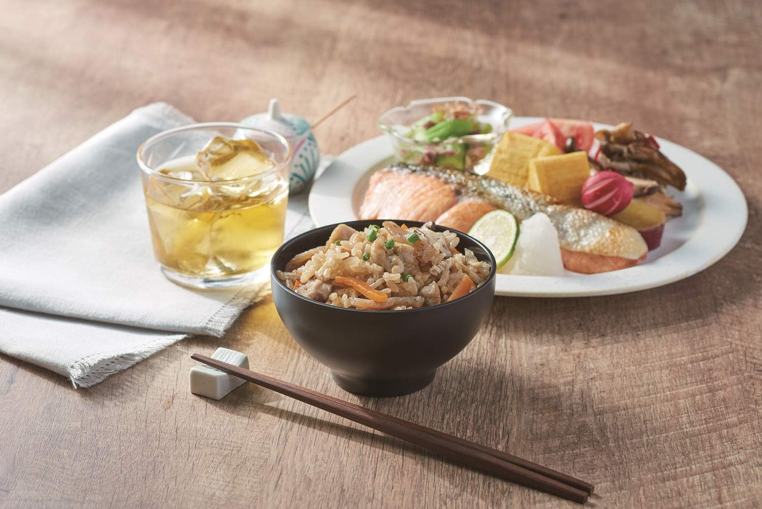 サーモス まほうびん食器 ごはん茶碗 250cc (茶碗1.3杯、約0.6合) クロ JDL-250 K