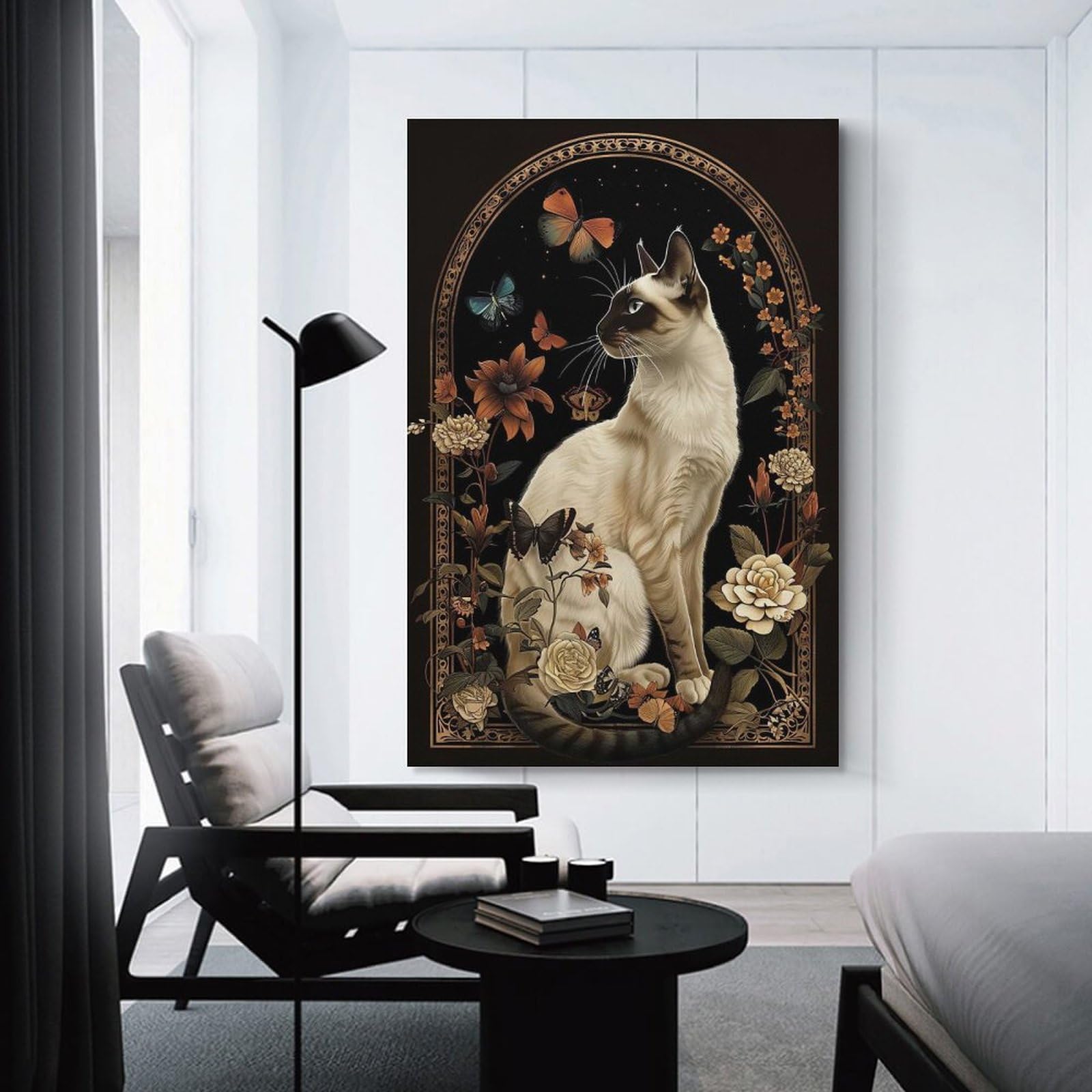 Junmoney Canvas Wall Art Balinese, 20x30inch(50x75cm), for New Homes, Bedrooms Or Workspaces, Canvas Artwork with Gifting Potential