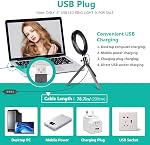 Ring Light OEBLD Dimmable with 3 Light Modes & 10 Brightness Level LED Ring Fill Lights for Phone Live Stream Makeup YouTube Shooting(B(only 10'' Ring Light))