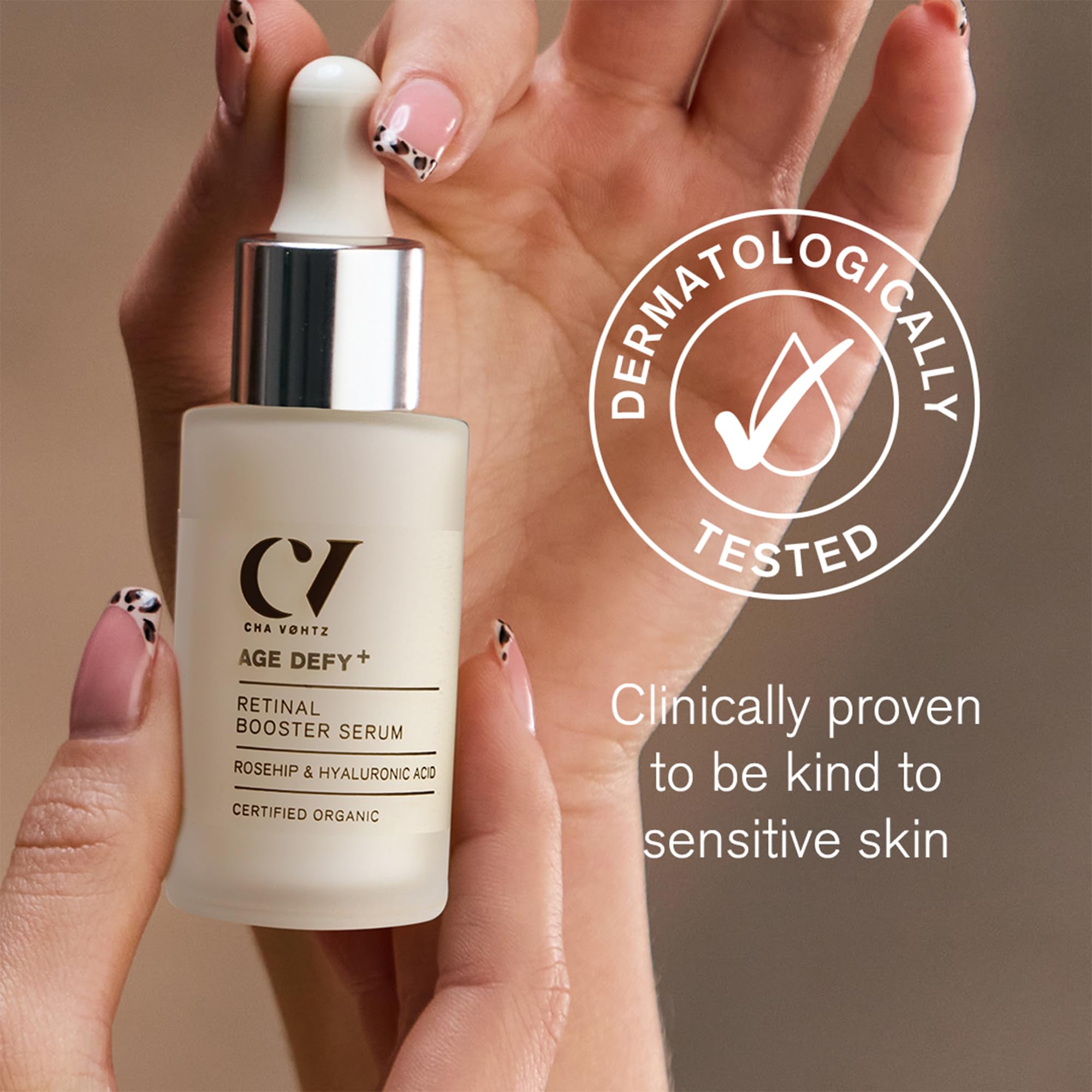 Green People Age Defy+ Retinal Booster Serum - Natural & Organic Retinol Alternative - Suitable for Sensitive Skin 30ml - Image 3