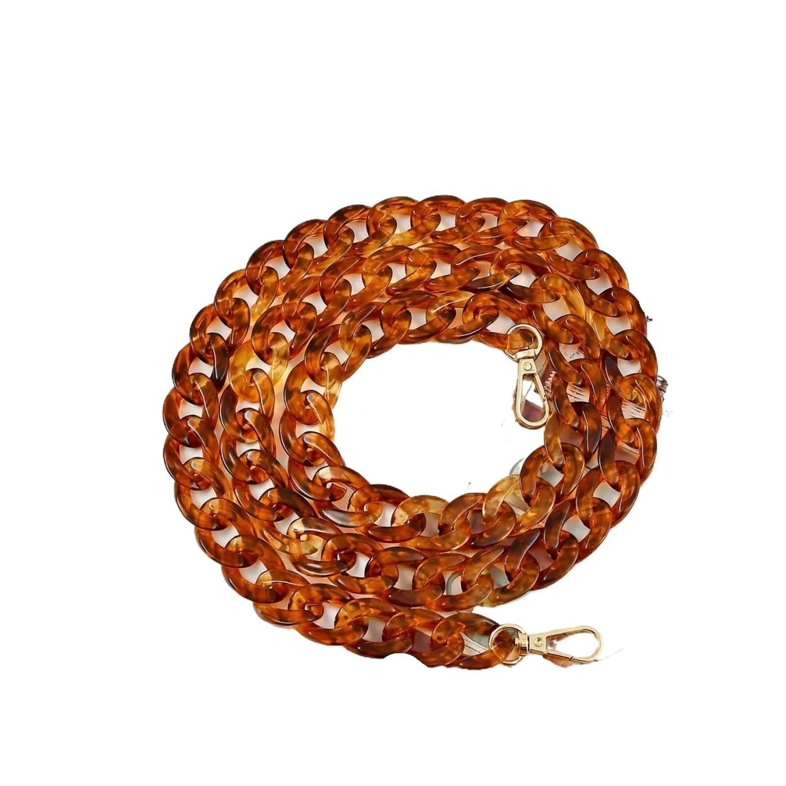 Bracelets multicolores en chaîne pour sac à bandoulière et téléphone