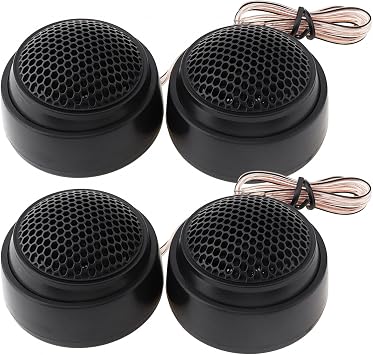 Car Tweeters, 4pcs Universal 1000W Car Speaker Dome Tweeter Sound Vehicle Auto Music Stereo Modified Loud Speakers