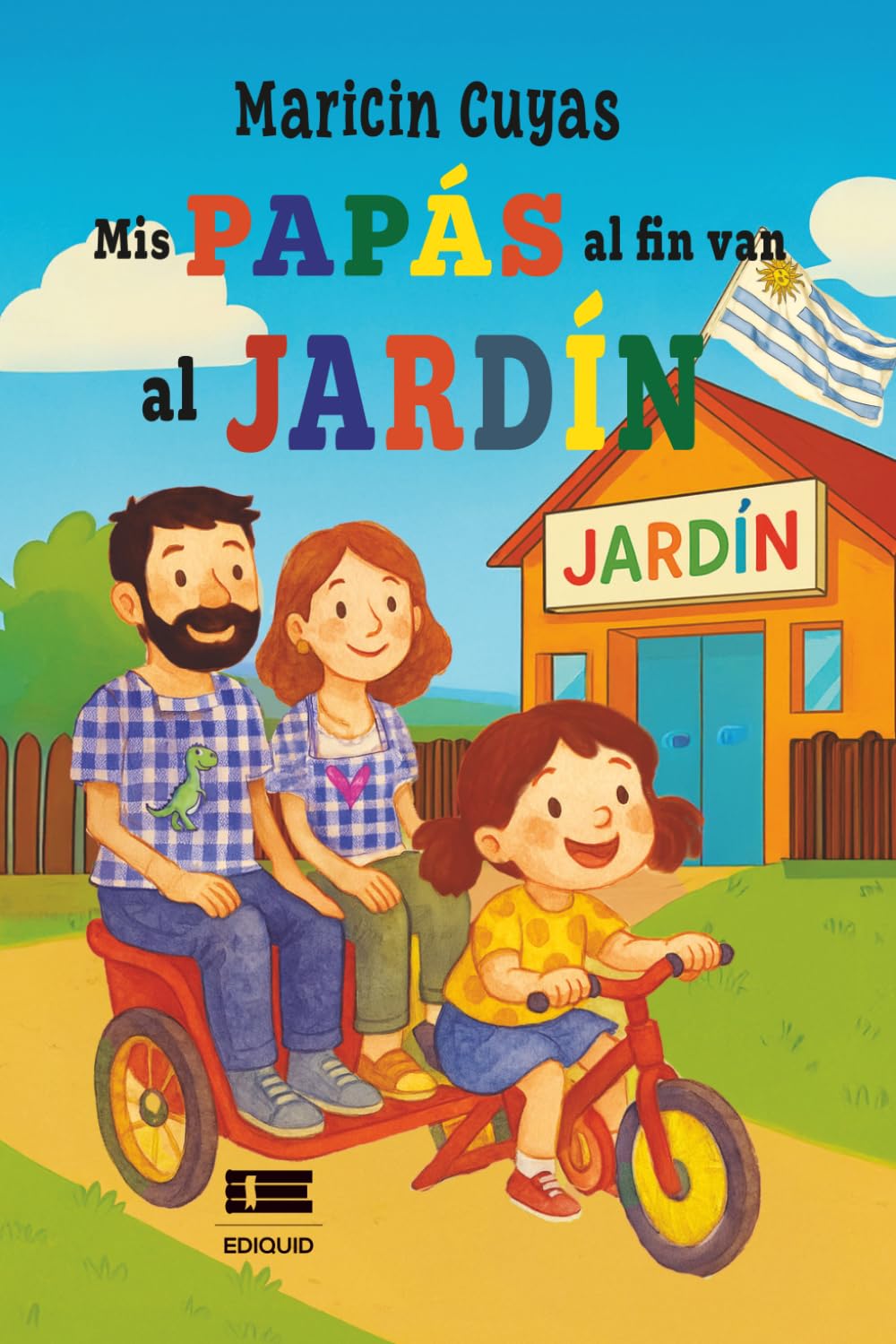 Mis papás al fin van al jardín