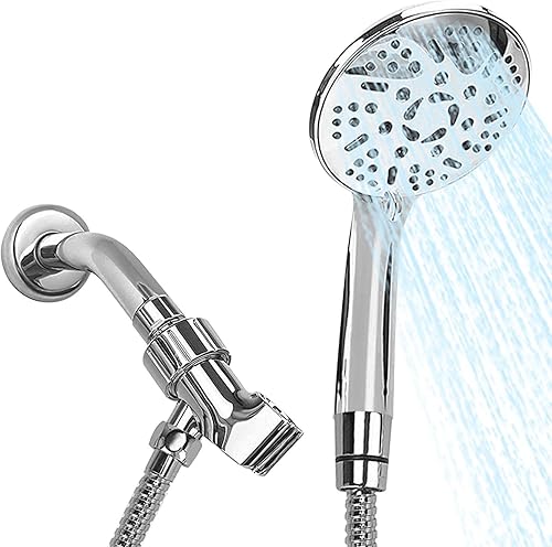 Shower Head Filter, Handheld Shower Head with Filters, 9 Modes High Pressure Shower Head, Multifunctional Water Softener Head with Filters for Hard