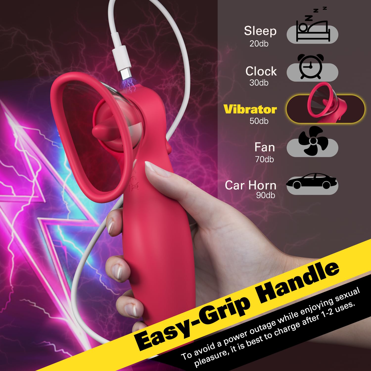 Pussy Pump Sex Toys - 3 in 1 Suction/Licking/Vibration Female Nipple Pussy Sucker Automatic Vacuum Vagina Pump, Women Sex Toys - Pumps & Enlargers for Women Sexual Enhancers Clit Nipple Stimulation