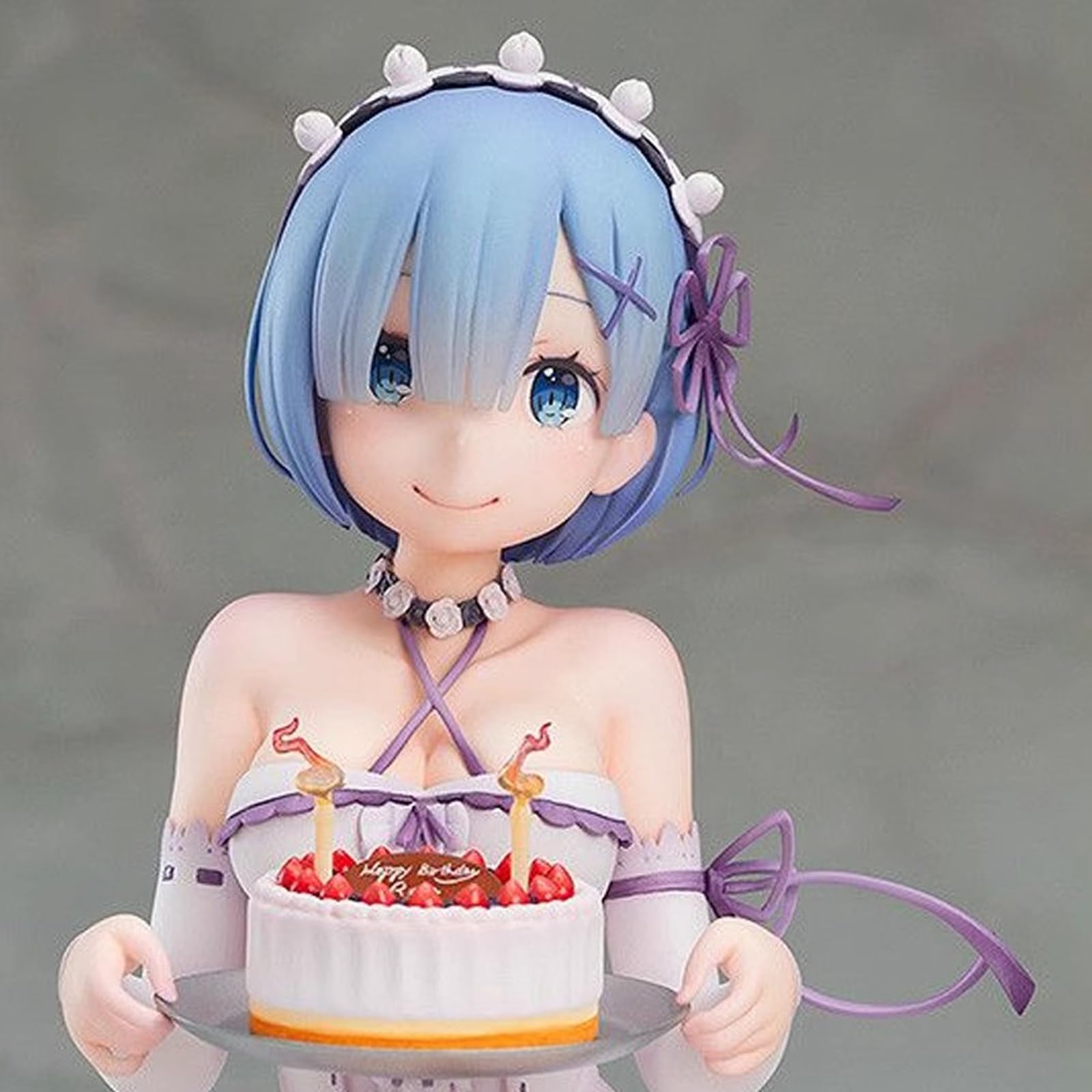 Amazon | レム Rem バースデーケーキ フィギュア 13cm PVC製 塗装済み 