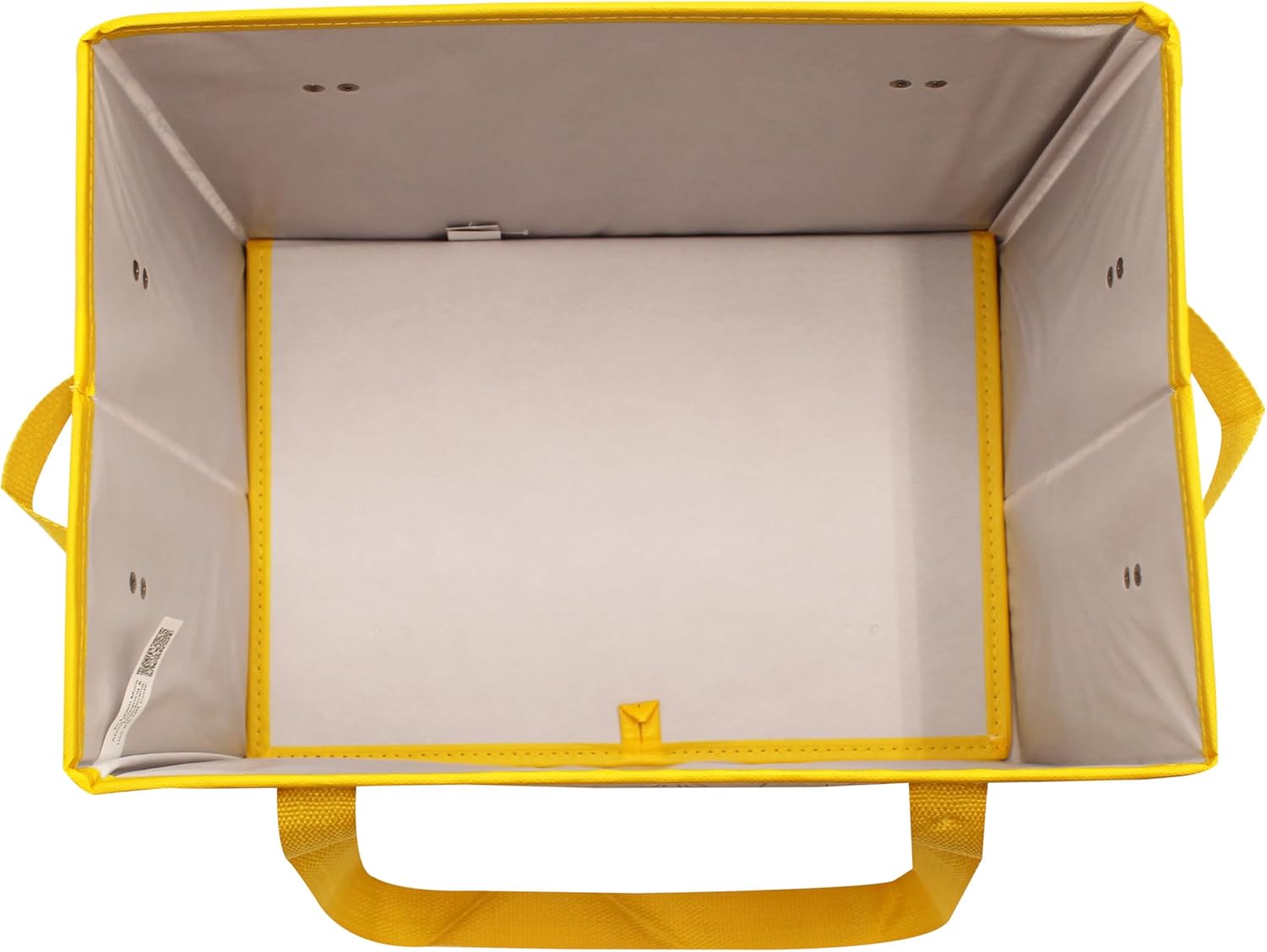 Earthwise Deluxe Collapsible Reusable Shopping Box Grocery Bag Set with Reinforced Bottom Bins Cubes (Set of 3) - Image 6