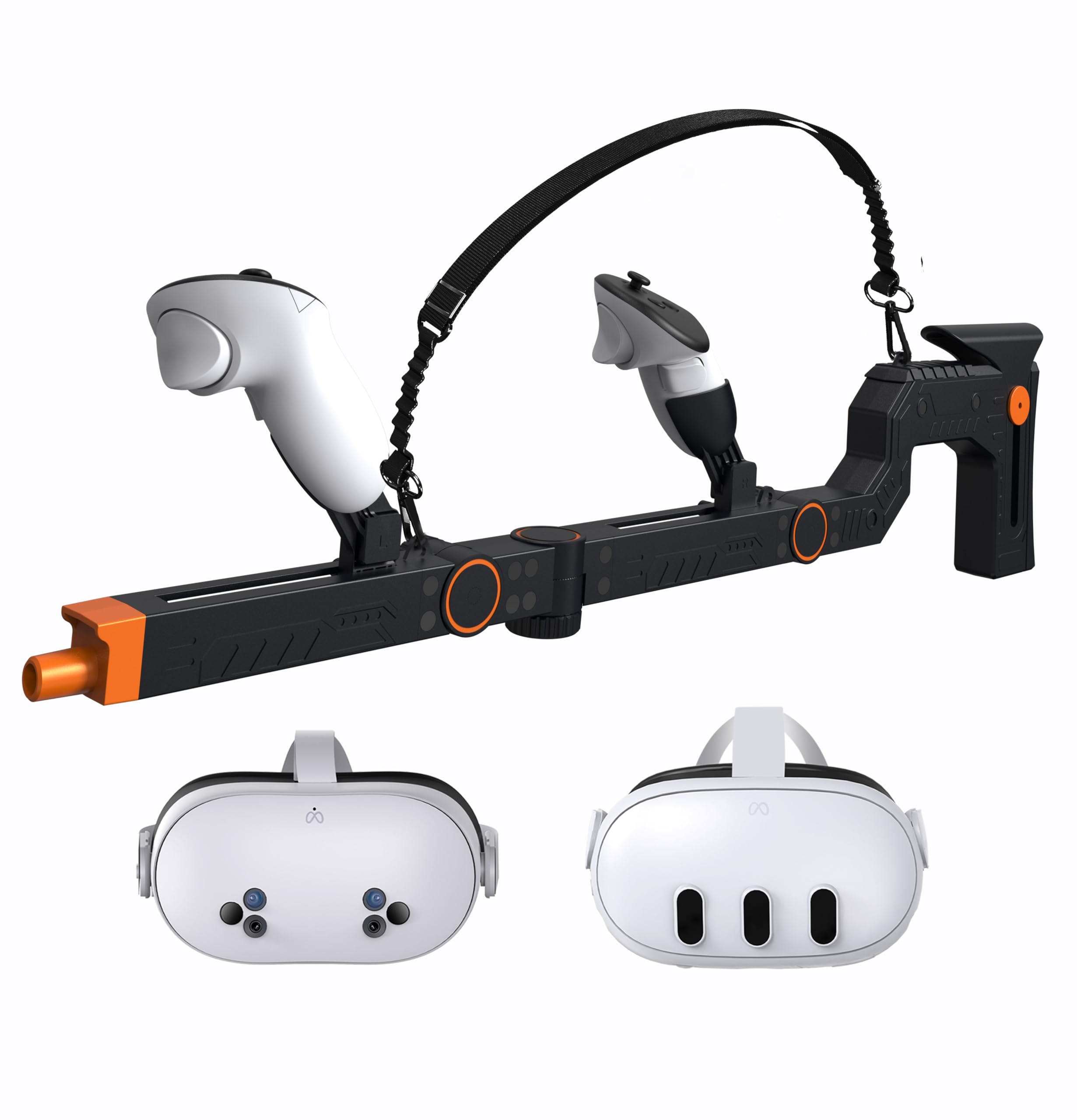 Amazon.com: VR Gun Stock for Meta Quest 3 & Quest 3S, Durable