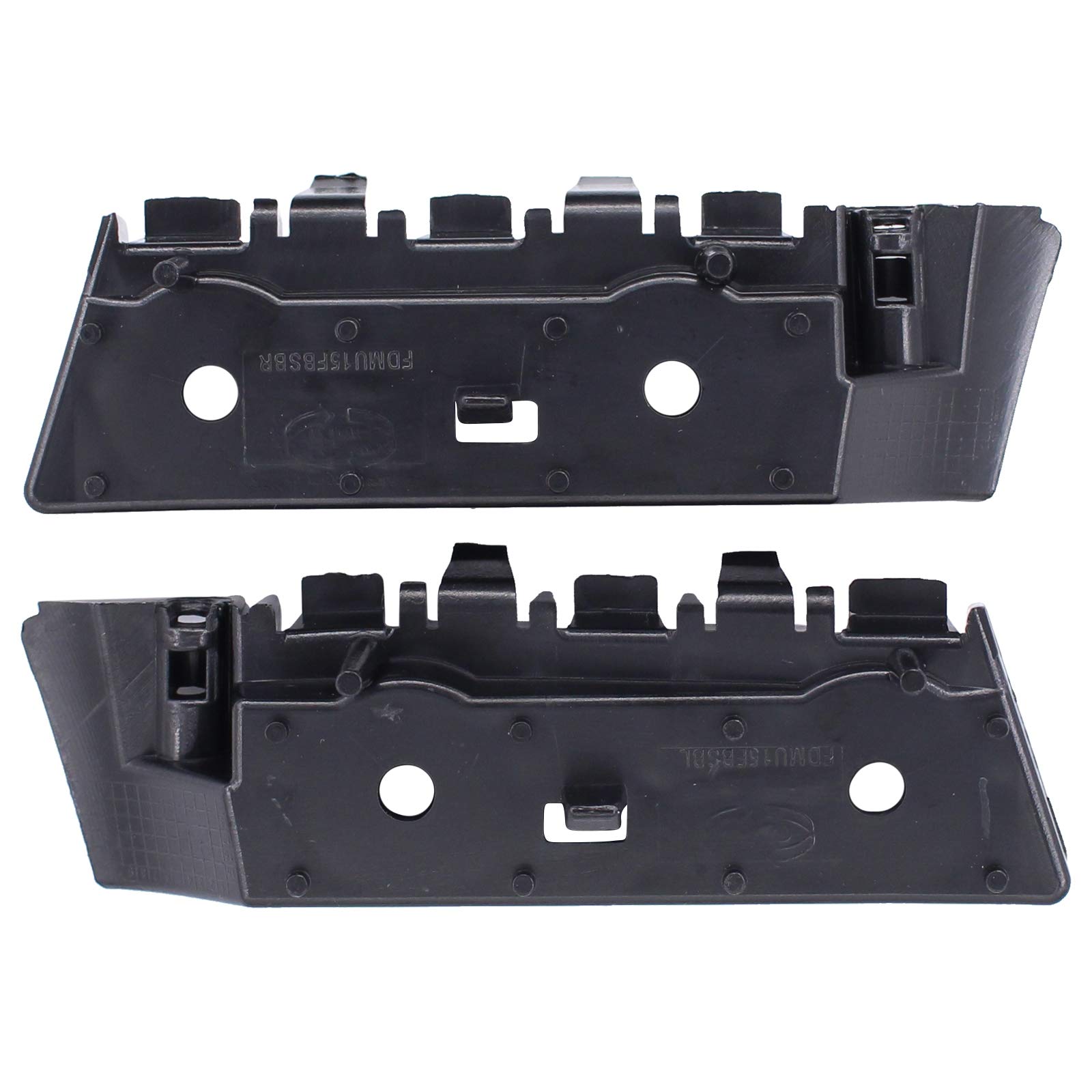 NewYall Pair Front Left and Right Bumper Bracket for Ford Mustang 2015-2017