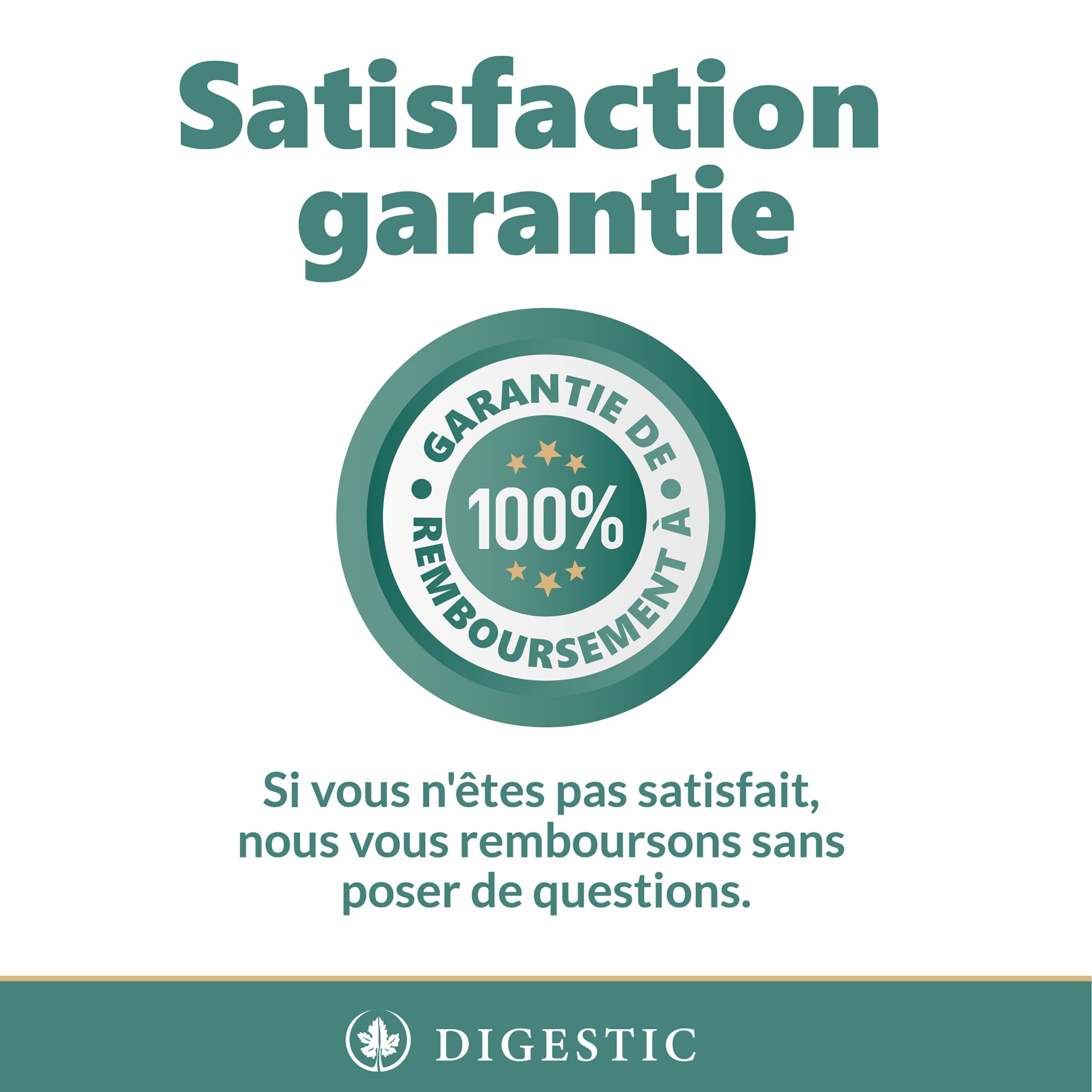 Digestic Laxatif contre la constipation 100% naturel 60 capsules Purifie le colon Soulage ballonnements