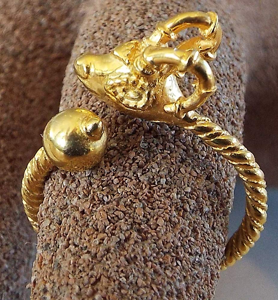 Manufactured in USA - Ram Open Ring - from Our Museum Collection