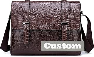 custom made leather briefcase