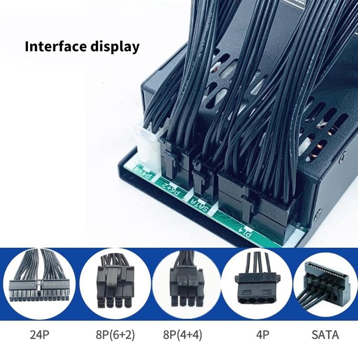 250W 300W 700W 850W 1U電源モジュールパフォーマンスとサイレンスのインテリジェントファン速度最適化インテリジェン