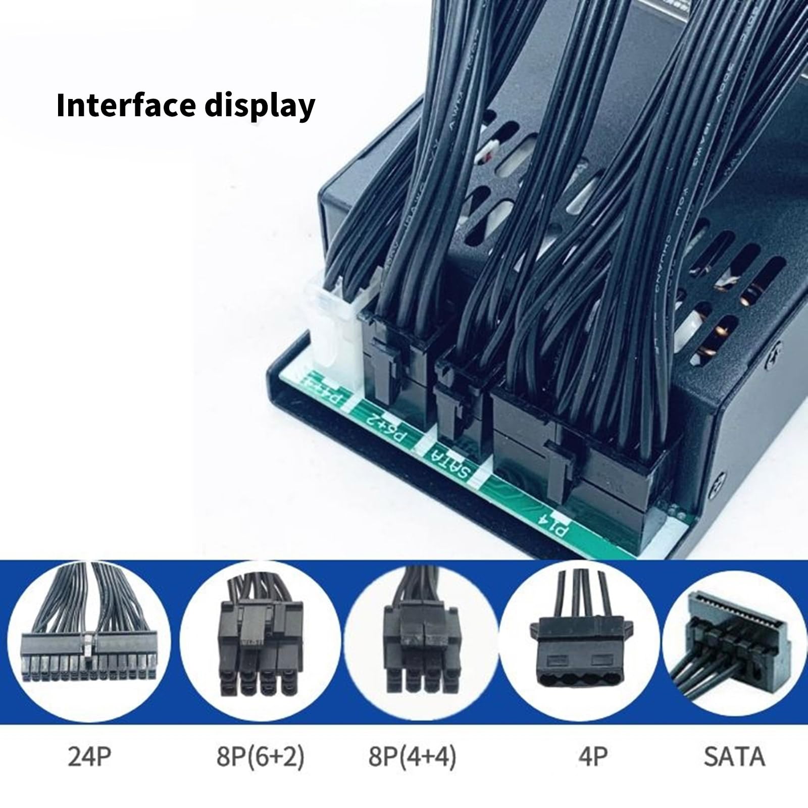Tranquillo Stabilità 1U Modulari Pieni Alimentatori Alimentatori Per Gli Appassionati Di Computer Metal Build 250W 300W 700W 850W Controllo Termico Intelligente