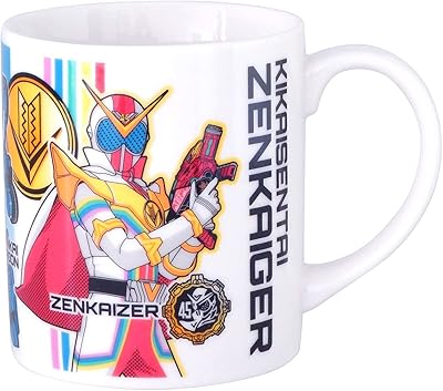 Amazon Co Jp 金正陶器 機界戦隊ゼンカイジャー マグカップ L 8cm 日本製 ホワイト ホーム キッチン