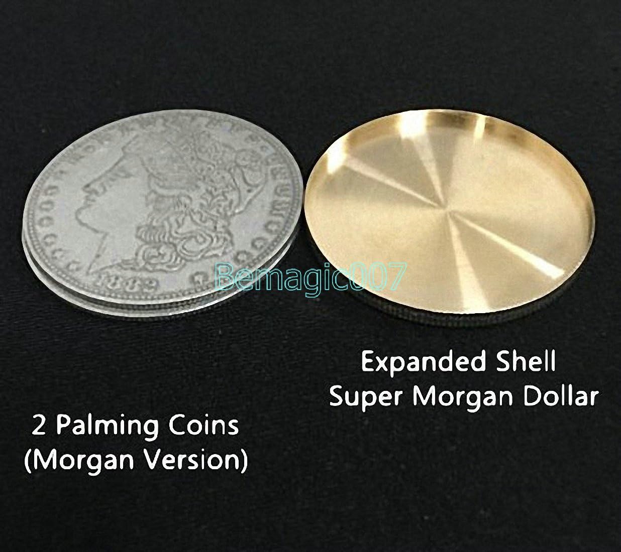 Amazon.com: Coin&Money Magic 2 pcs Expanded Shell for Morgan Dollar ...