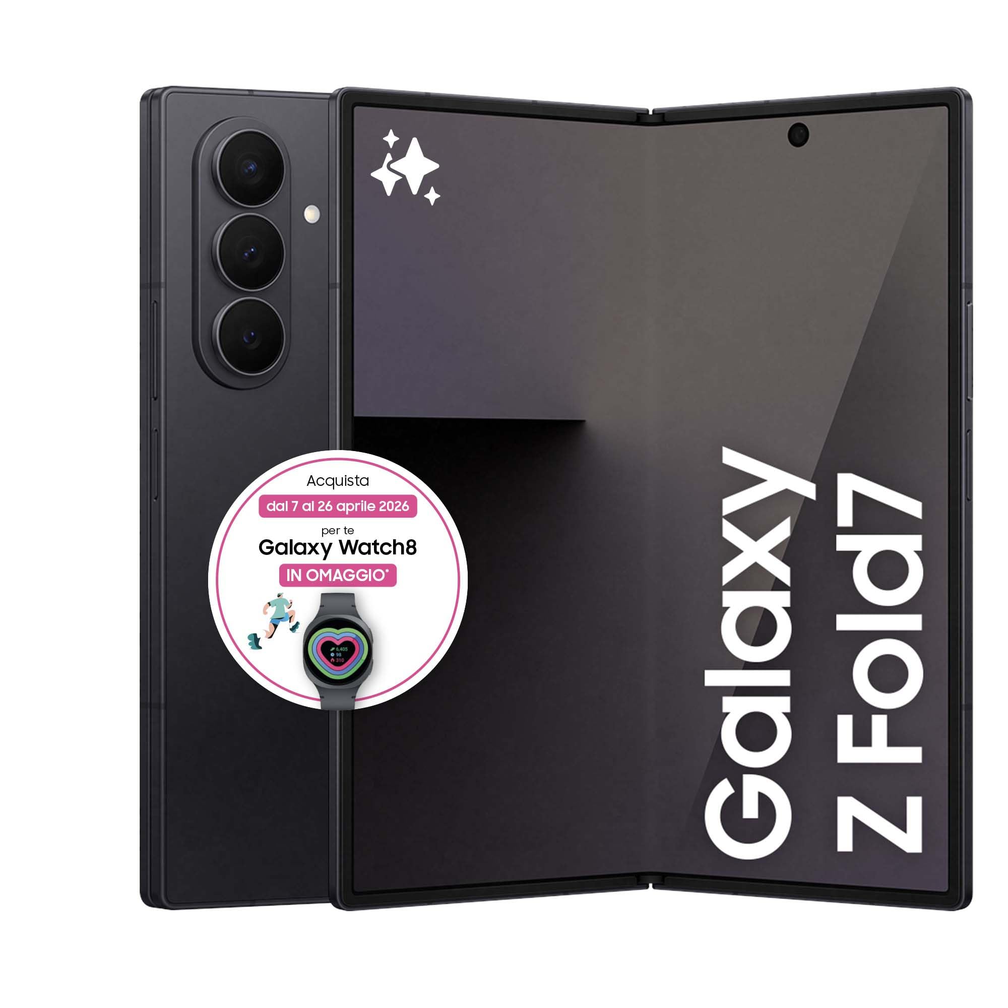 schermo pieghevole samsung galaxy z fold7 16gb 1tb memoria