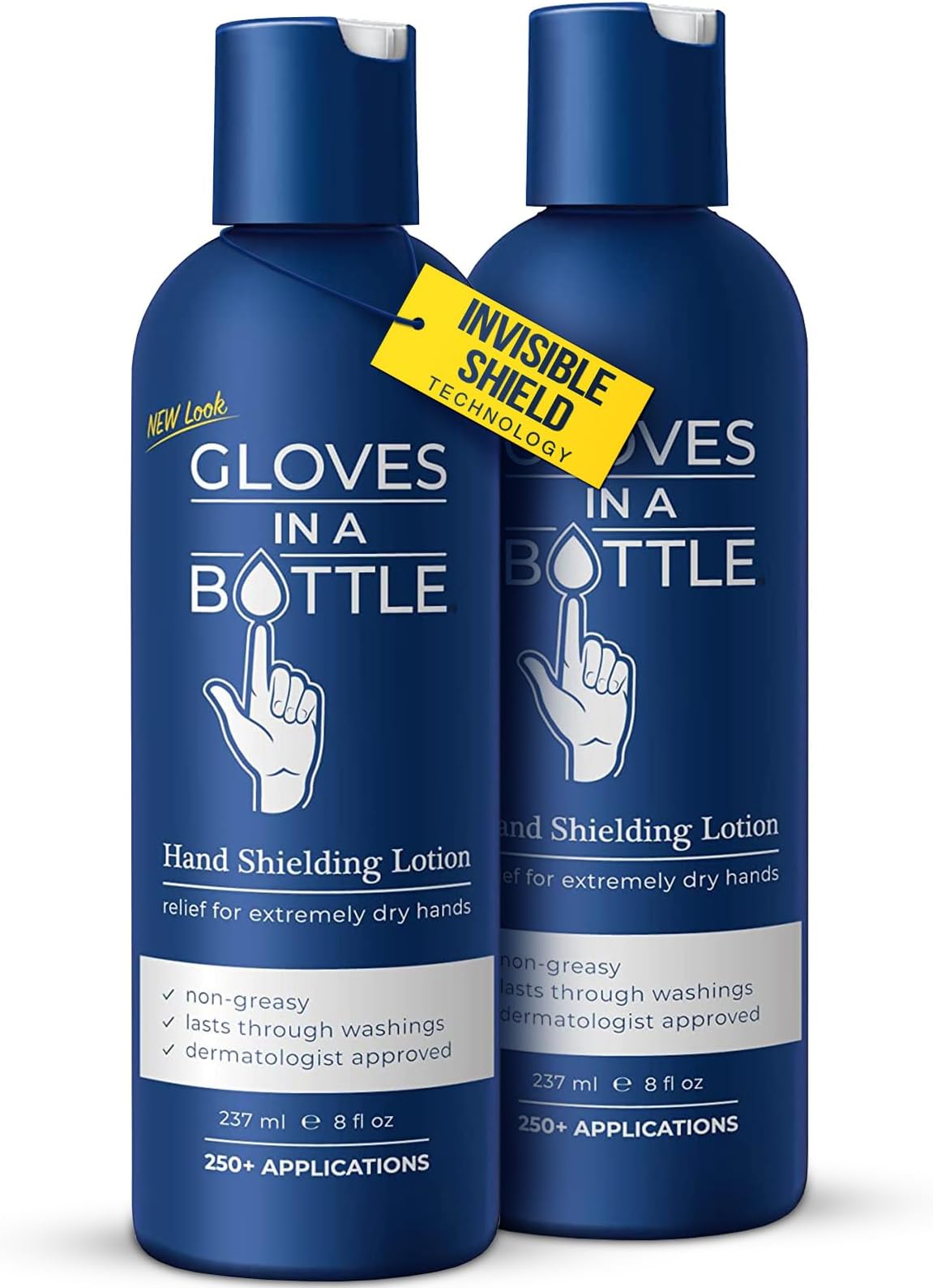 Gloves In A Bottle Shielding Lotion 8oz-240ml -2 PACK For dry cracked sk8n