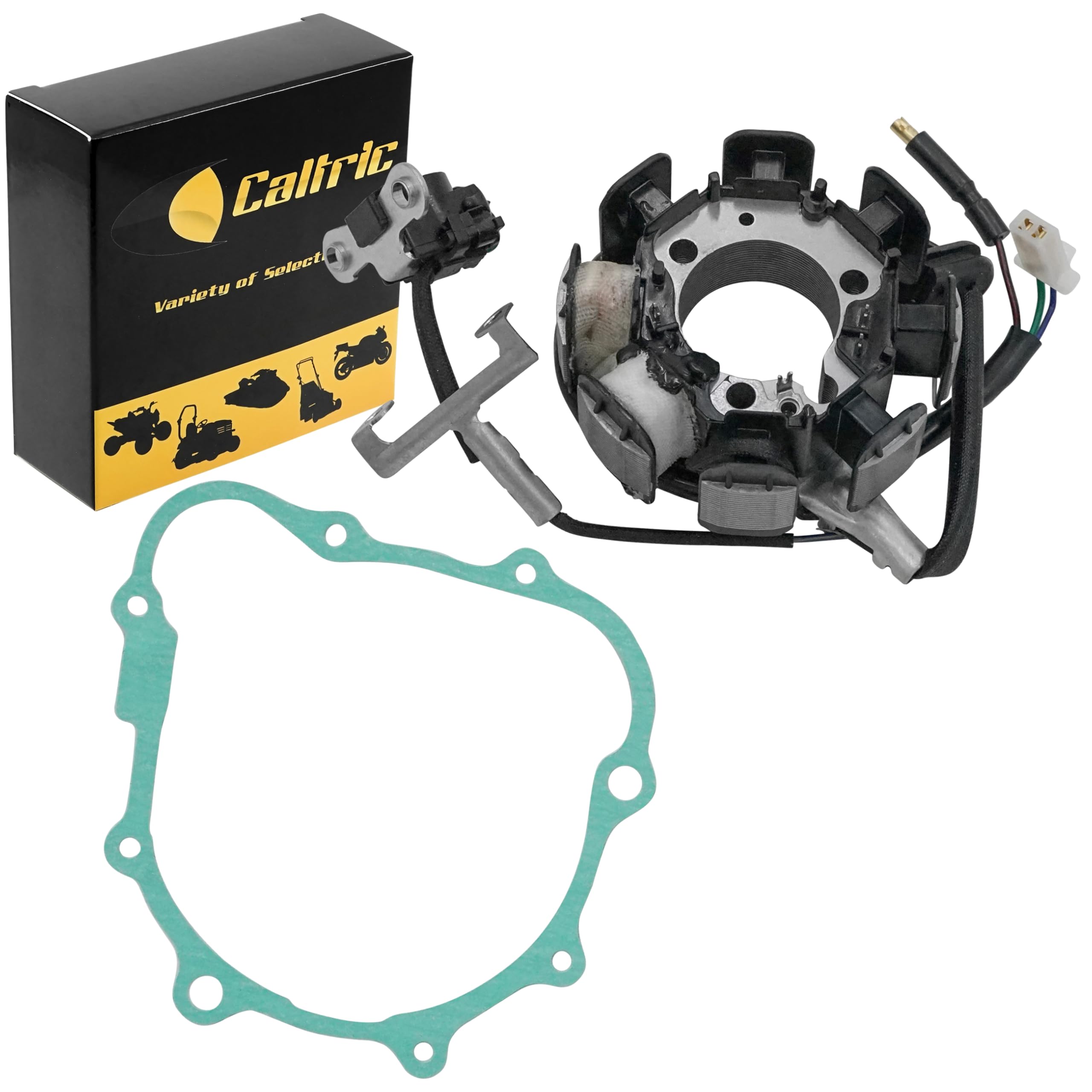 Caltric Stator Cover Gasket Compatible With Honda OEM 11395