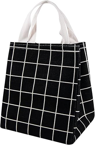 Daixers Paquete de 2 loncheras aisladas para mujeres y hombres, bolsas reutilizables para el almuerzo para adultos, para el trabajo o los viajes