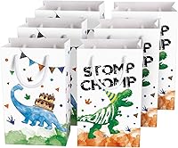 Vista 14 de WERNNSAI Bolsas de recuerdo de fiesta de videojuegos – 16 piezas de decoración de cumpleaños de juegos azules, bolsas de regalo, suministros