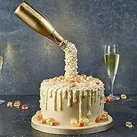 Vista 5 de Kit de vertido decorativo para tartas colgantes, antigravedad, altura ajustable, soporte reutilizable para tartas de helado para bricolaje