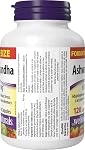 Webber Naturals Ashwagandha 6000 mg, 120 Capsules Adaptogène, aide à réduire le stress, augmenter l'énergie, végétalien