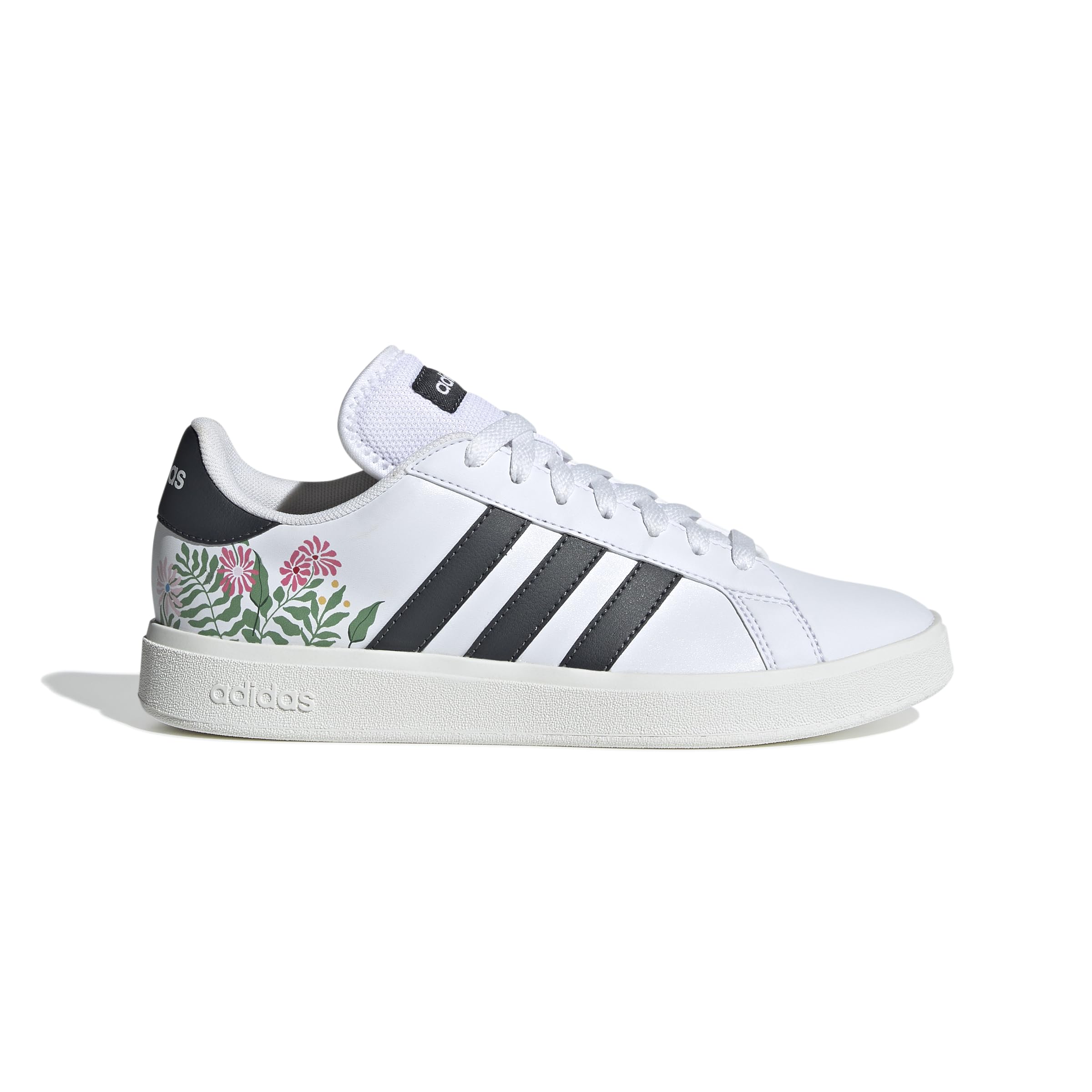 adidas Damen Grand Court Base 2.0 Shoes, Cloud white/carbon/core white, 40 EU